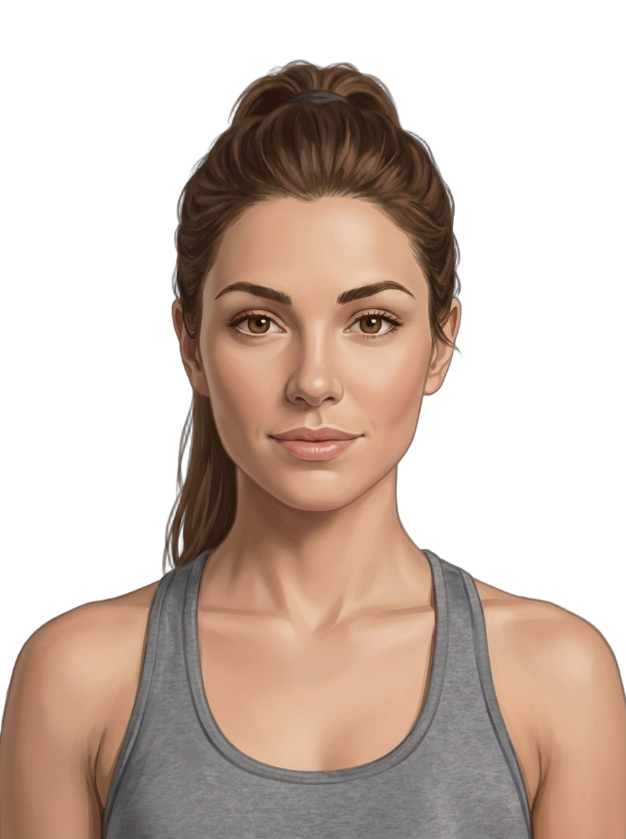 Portrait von Terra, Grada KI-Fitnesscoach